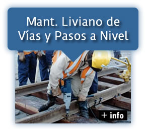 Mantenimiento Liviano de Vas y pasos a Nivel