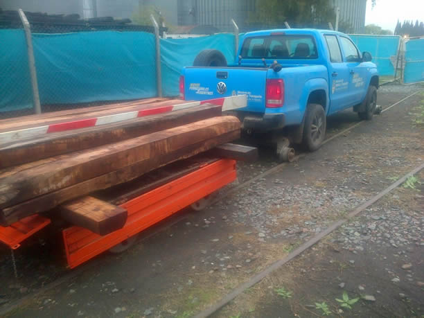 Equipo Bivial sistema FERROSOL, provisto para Operadora Ferroviaria, trocha 1676mm